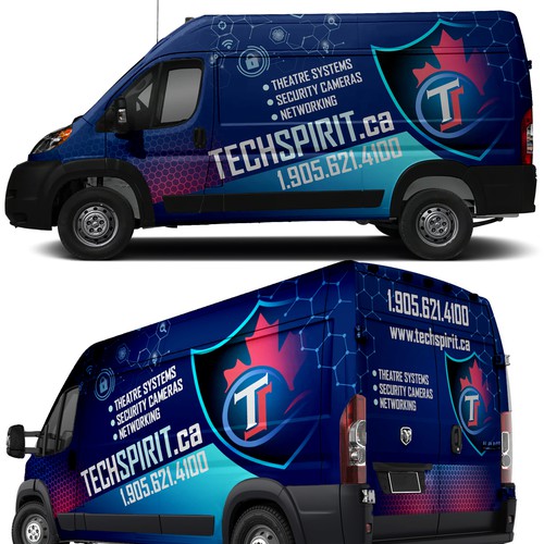 TECHSPIRIT van wrap