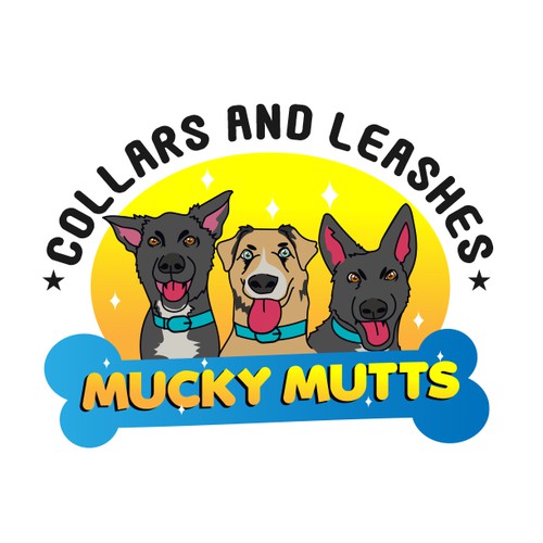 Dog logo Illustration