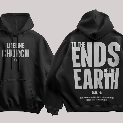 Bold typography t-shirt design