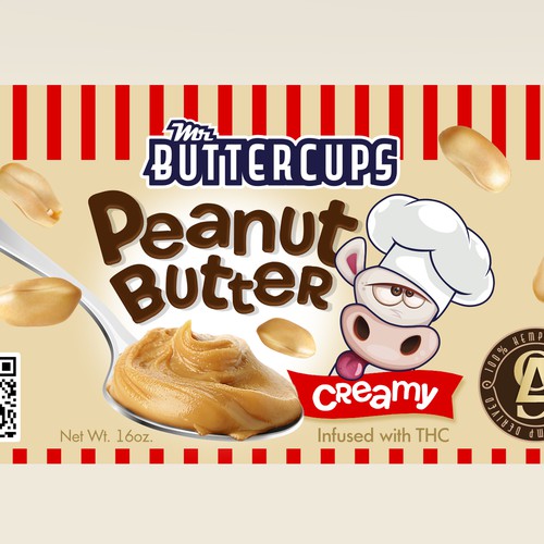 mr. buttercups label