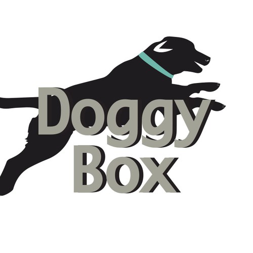 "Doggy Box" the subscription box for dogs. Logo & Business Card