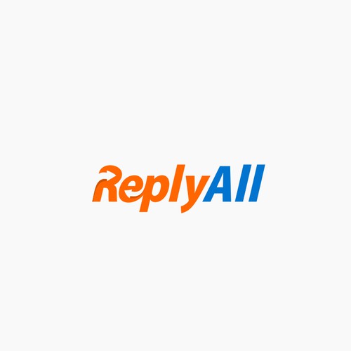 ReplyAll Design a logo for an online email service.