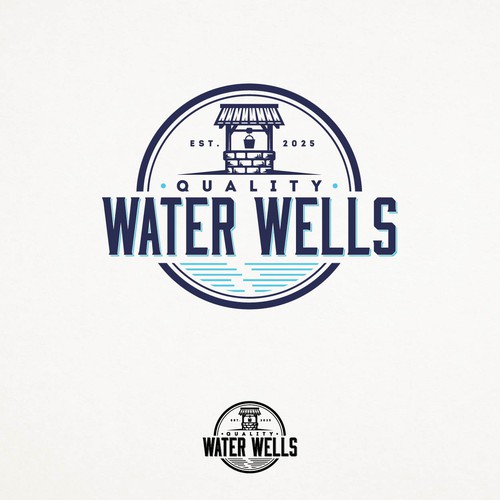 Logo concept for Quality Water Wells