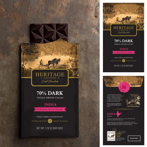 Heritage packaging design