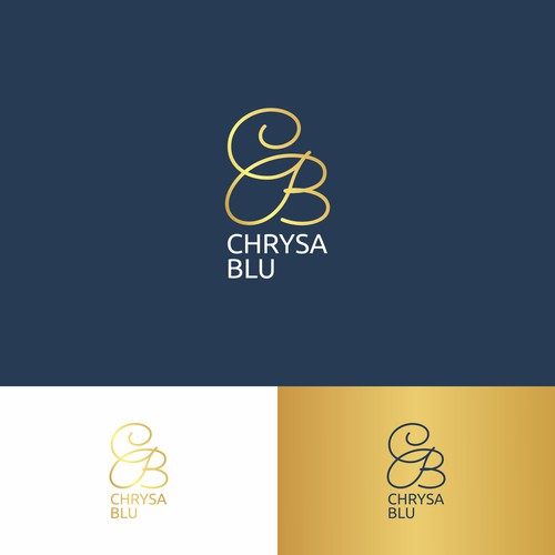 simple logo concept for CHRYSA BLU