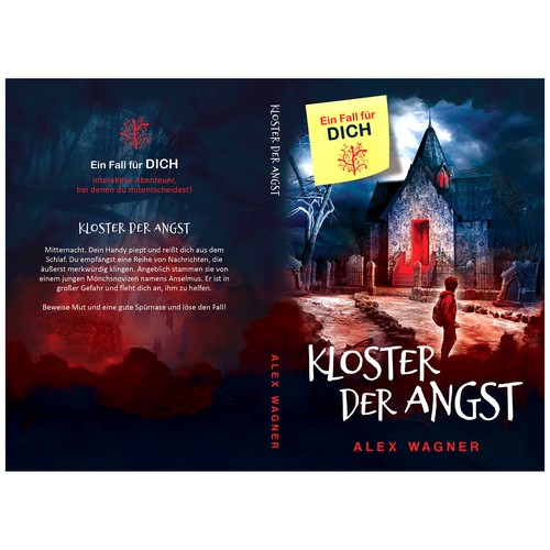 Book cover for "Kloster der Angst"
