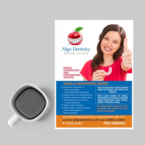 Upmarket, Elegant, Medical Flyer Design for a Company in Australia