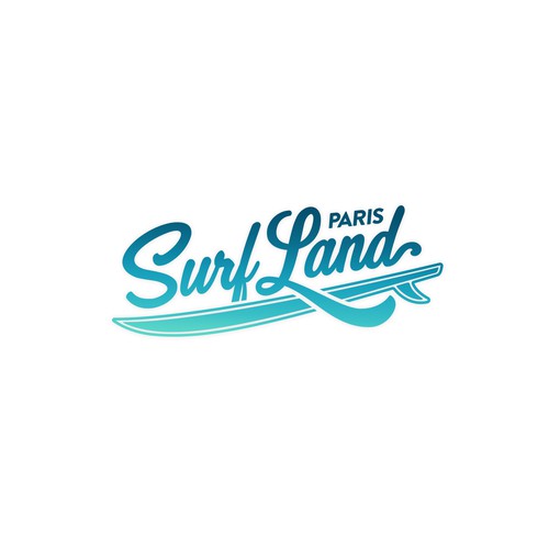 Surfing / waterpark logo.