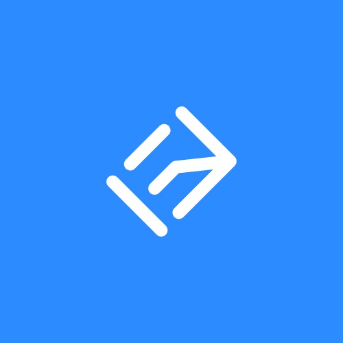 McFadin logo letter M+F+arrow