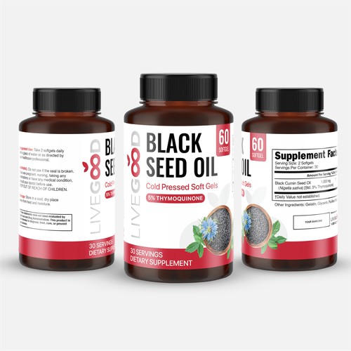 Label Design for LiveGood Company