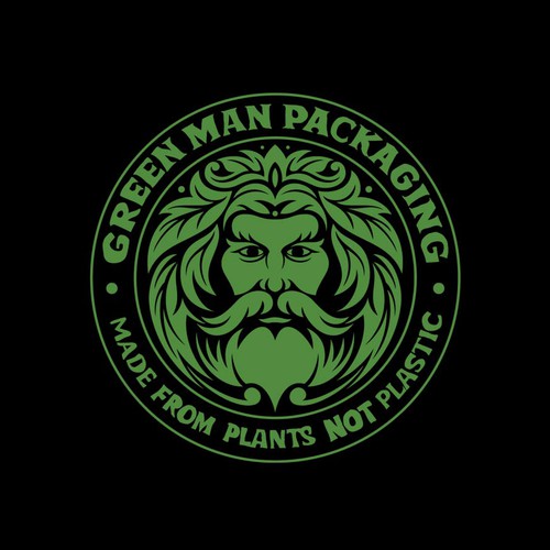 Green Man Packaging logo