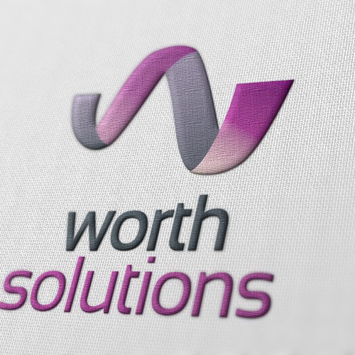 Logo design for Worth Solutions