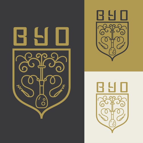 Logo for BYO hookah