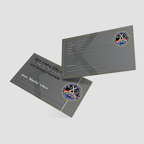 Nacho A3X Business Card 
