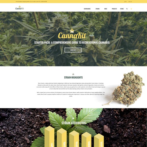 Flat design for Cannakit