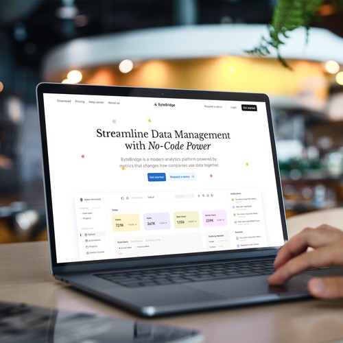 ByteBridge - Data Management Website