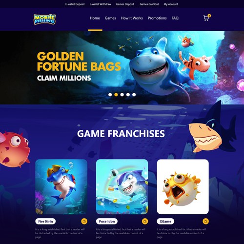 "Fish Game" Mobile Casino Site!