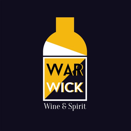 Logo for a wine & spirit shop