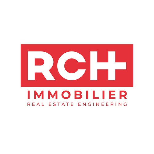 Logo concept for RCH Immobilier