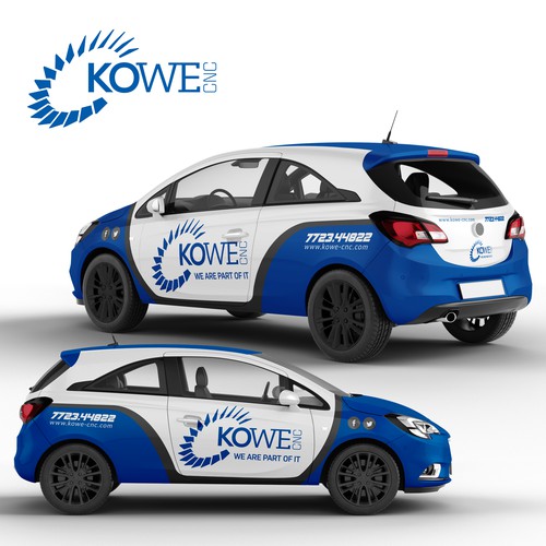 Full Wrap Design For Kowe CNC