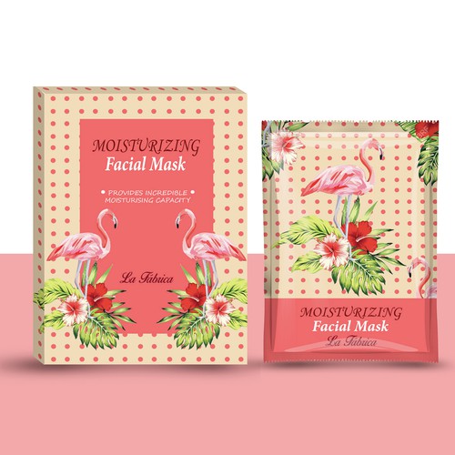 Fresh and unconventional design for mask packaging