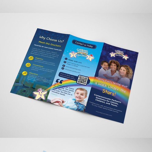 Pediatric dental office brochure