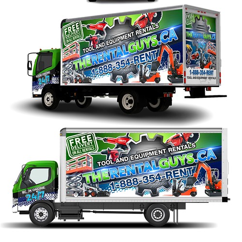 truck wrap design