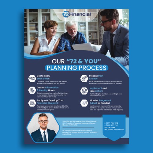 Financial Planning Flyers Design