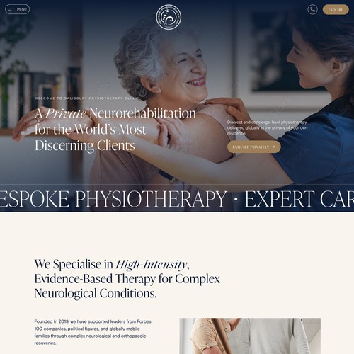 Winner: ‘A Luxury Physiotherapy Brand for UHNW Clients’