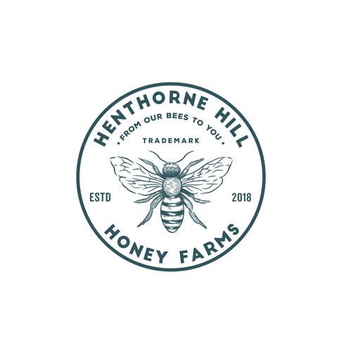 Logo for Honey Farm - Henthorne Hill Honey Farms