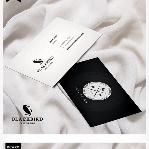 Logo Design for Blackbird Tailoring & Design