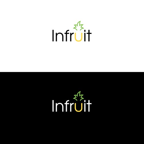 Modern concept of fruit and vegetables company.