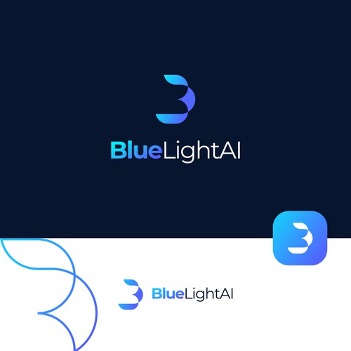 Abstract logo for Innovative AI Company