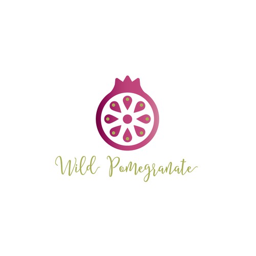 Wild Pomegranate Logo Concept