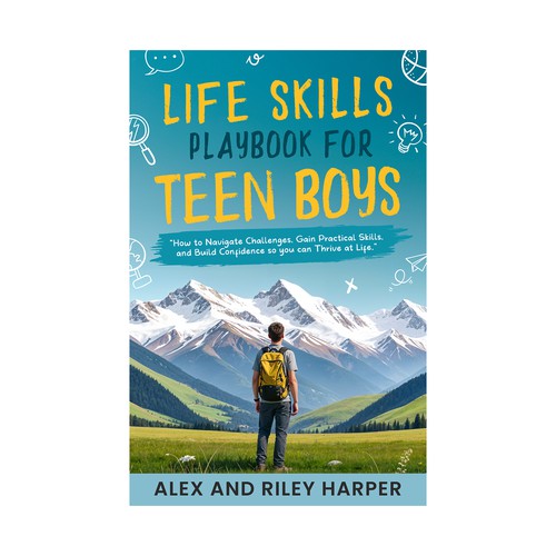 Life Skills Playbook for Teen Boys — Book Cover