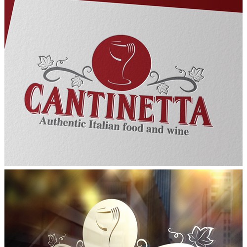 Logo for italian food store and restaurant