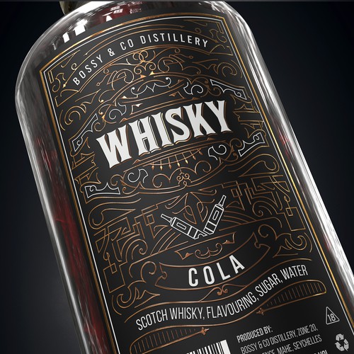 Retro Whisky Cola 