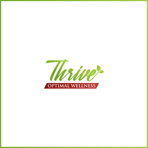 Thrive Optimal Wellness Logo Design