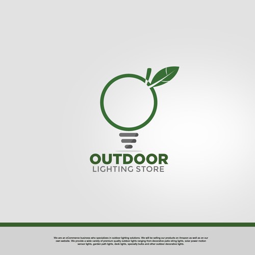 Outdoor lightning store logo