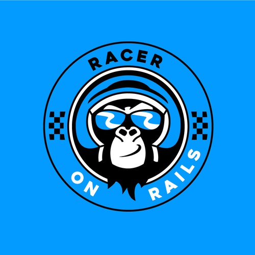Monkey concept for racing blog/website