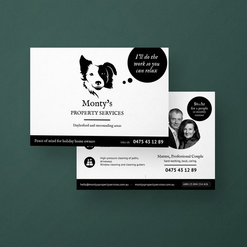 Postcard flyer