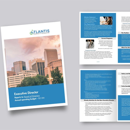Brochure design