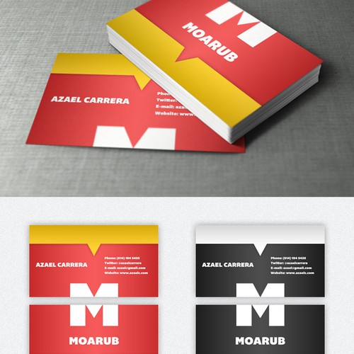 Stationery for Moarub Ltd.