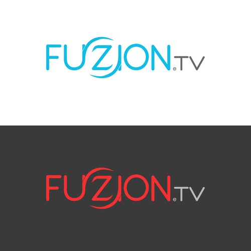 TV Service Logo with a Twist