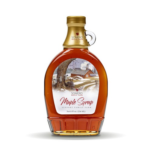 Maple syrup design