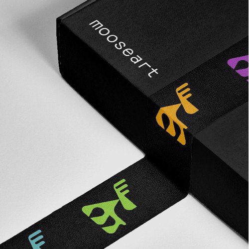  Modern Brand Identity for MooseArt Gallery (Available for Sale)