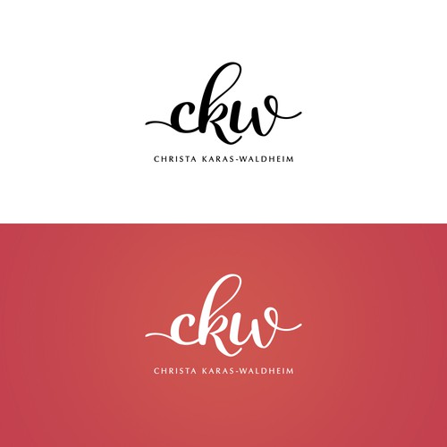 Logodesign "ckw" CHRISTA KARAS-WALDHEIM