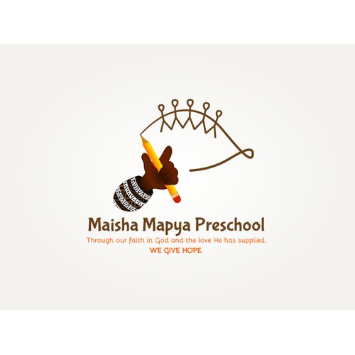 Logo design for a preschool in Kenia.