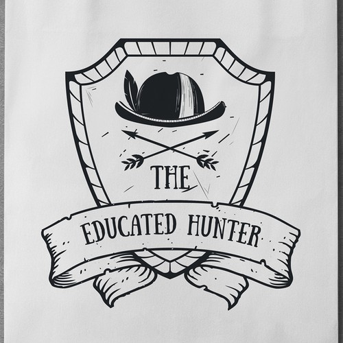 The Educated Hunter branding
