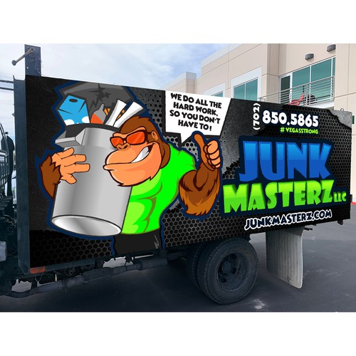 Truck wrap for Junk